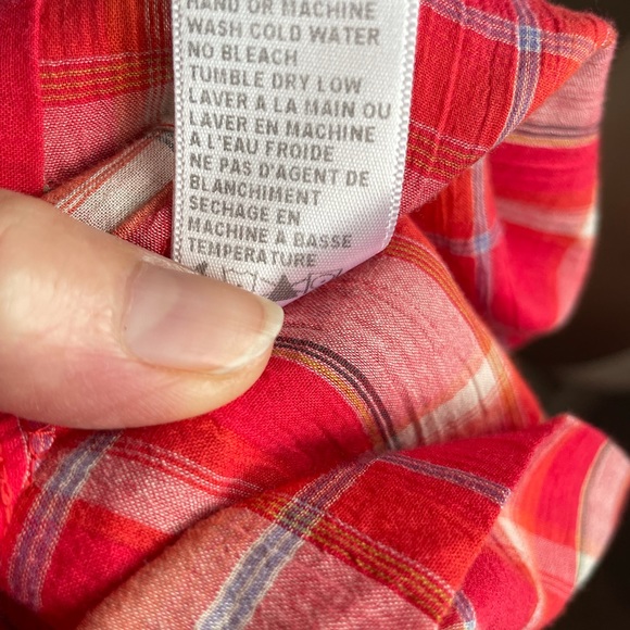 James Perse Summer Plaid Dress - Picture 8 of 9